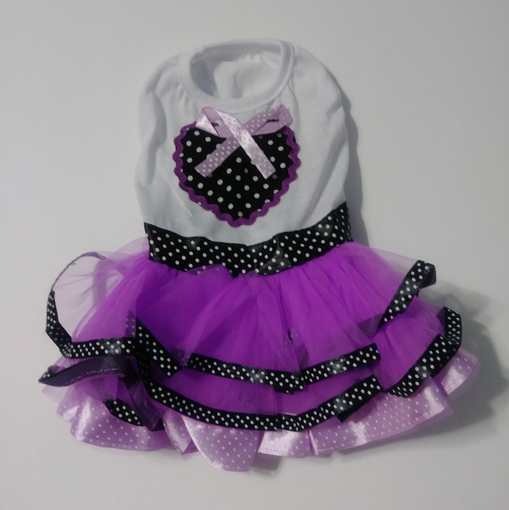 New with no tags small dog dress